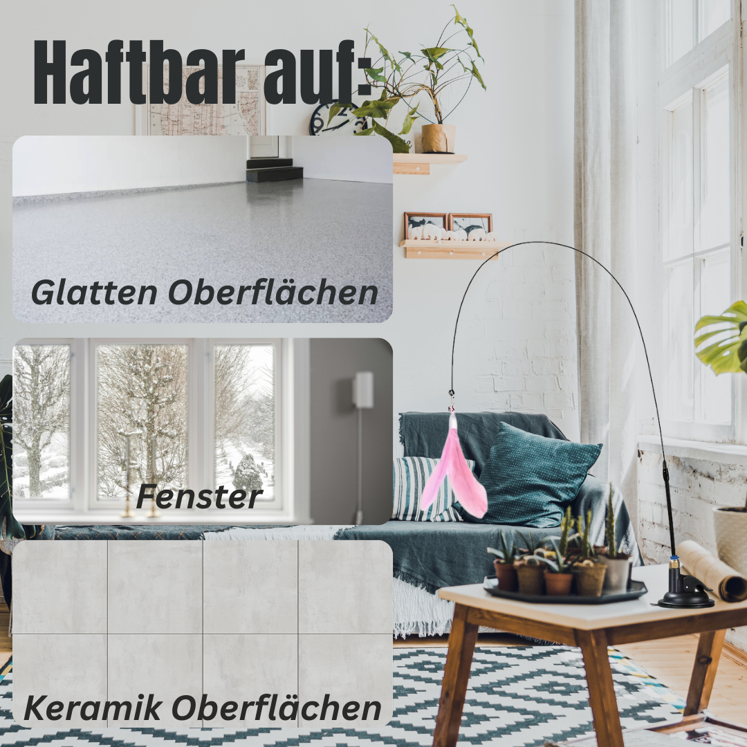 Interaktiver Katzenstab | Alleos