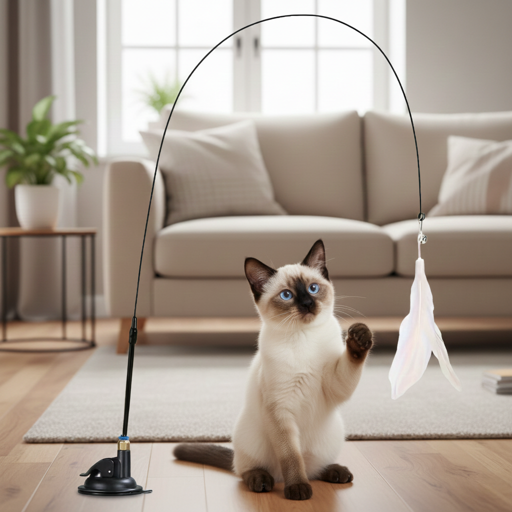 Interaktiver Katzenstab | Alleos